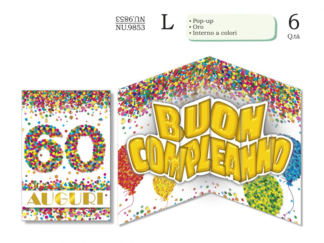 NU9853 BIGLIETTI POP UP 60 40631