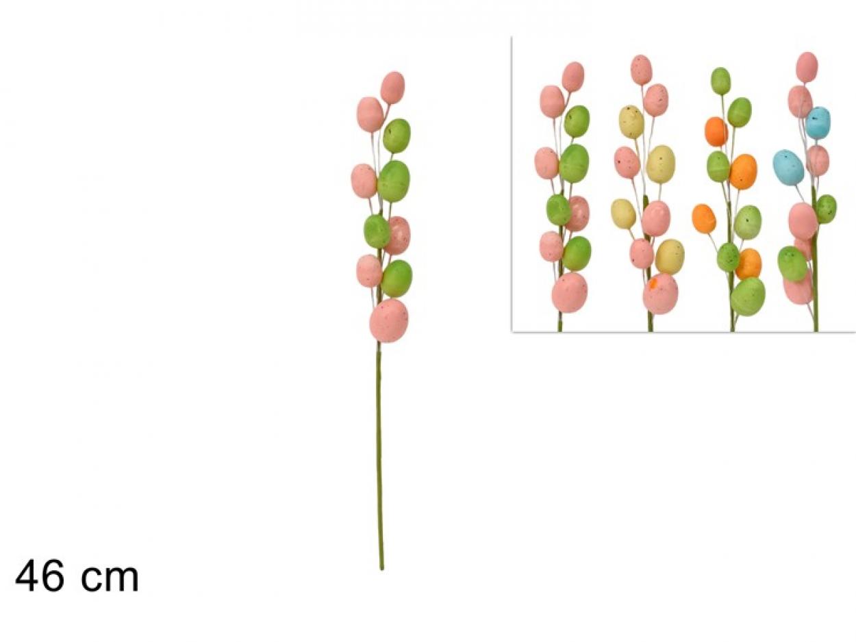 STELO 46cm CON UOVA COLORATE 422145 40649