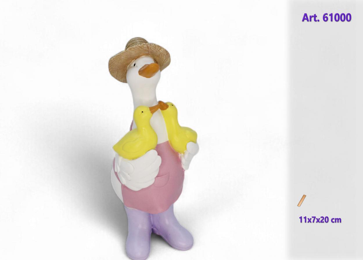 ANATRA DECORATIVA POLIRESINA 161000 52548