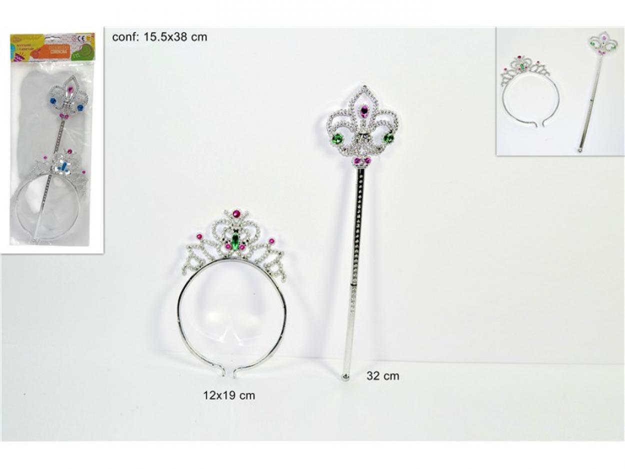 CORONCINA CON SCETTRO PRINCIPESSA 439896 40649