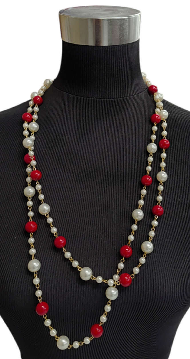 COLLANA 560A ROSSO 40576