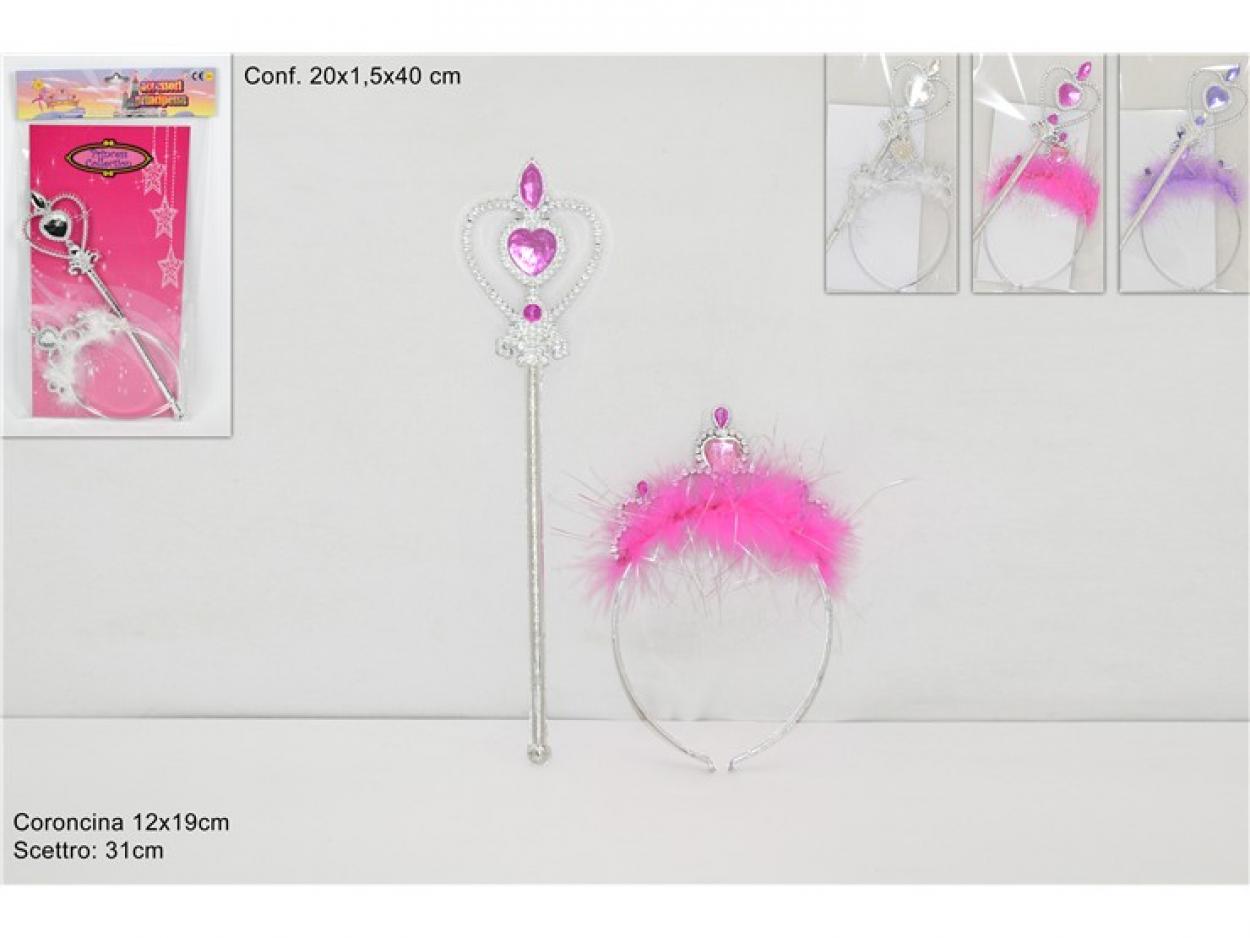 CORONCINA CON SCETTRO PRINCIPESSA 529955 40649