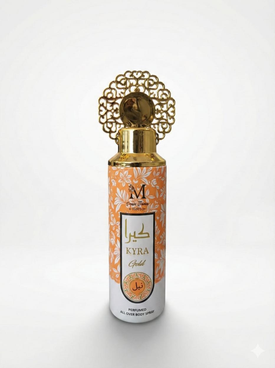 ABS03 KYRA GOLD ARABIA MUNTAJ BODY SPRAY 200ml 55532