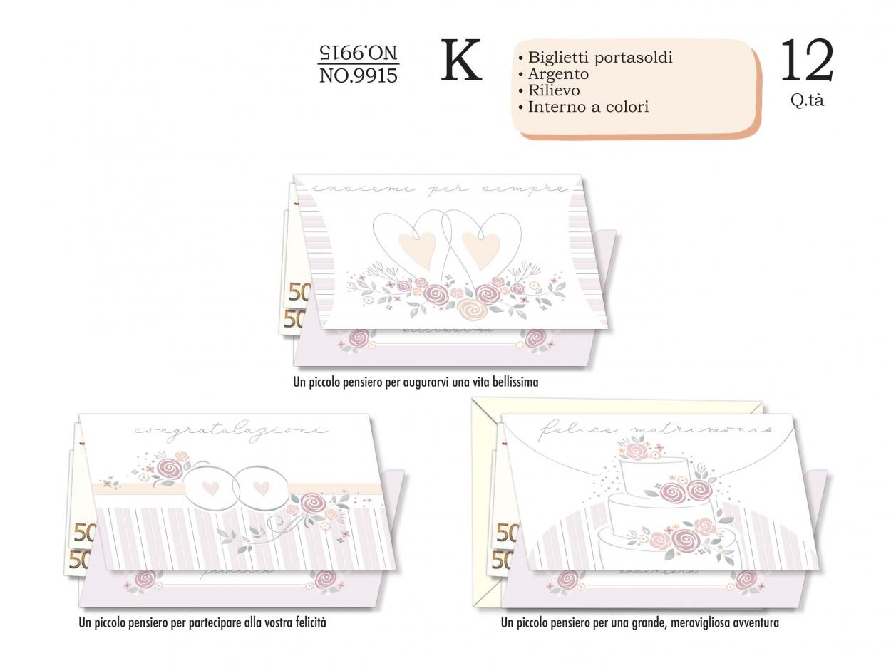 NO9915 PORTASOLDI NOZZE 40631