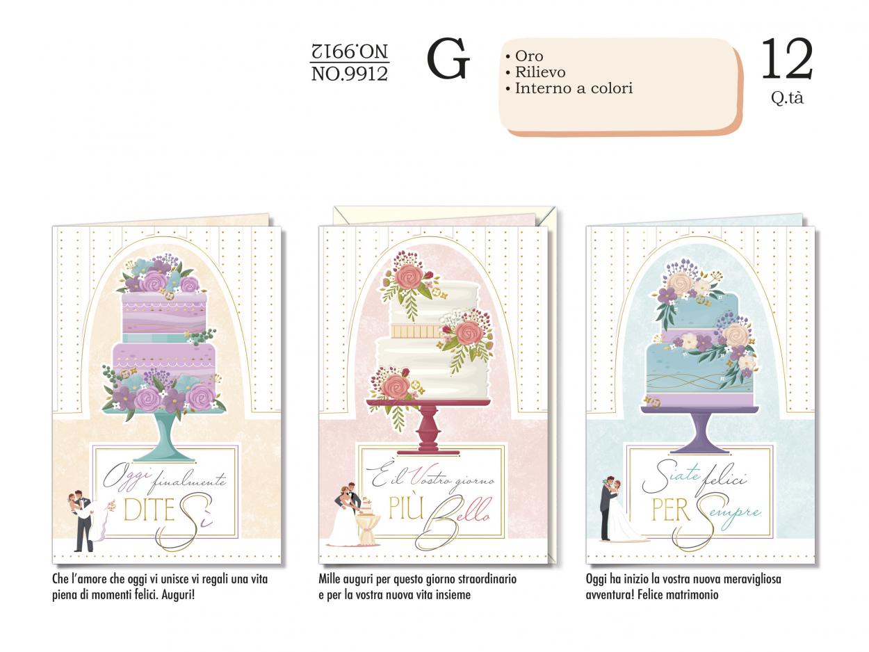 NO9912 BIGLIETTI NOZZE 40631