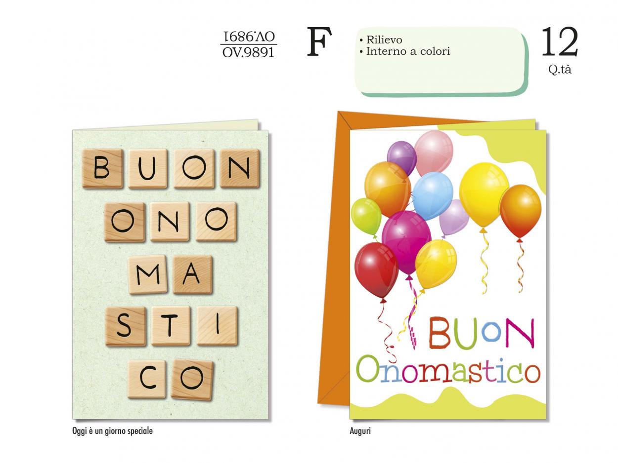 OV9891 BIGLIETTI ONOMASTICO 40631
