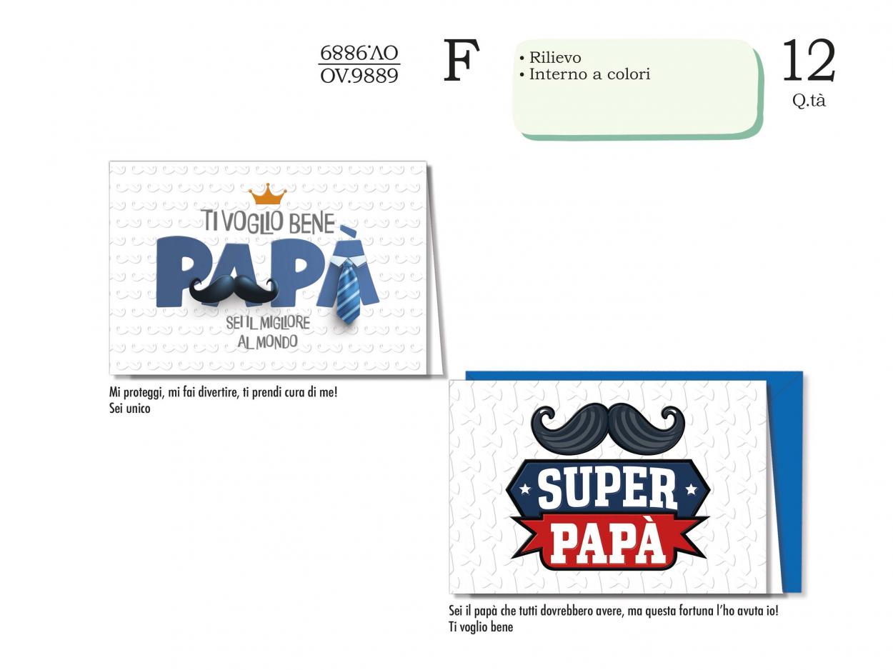 OV9889 BIGLIETTI PAPA' 40631