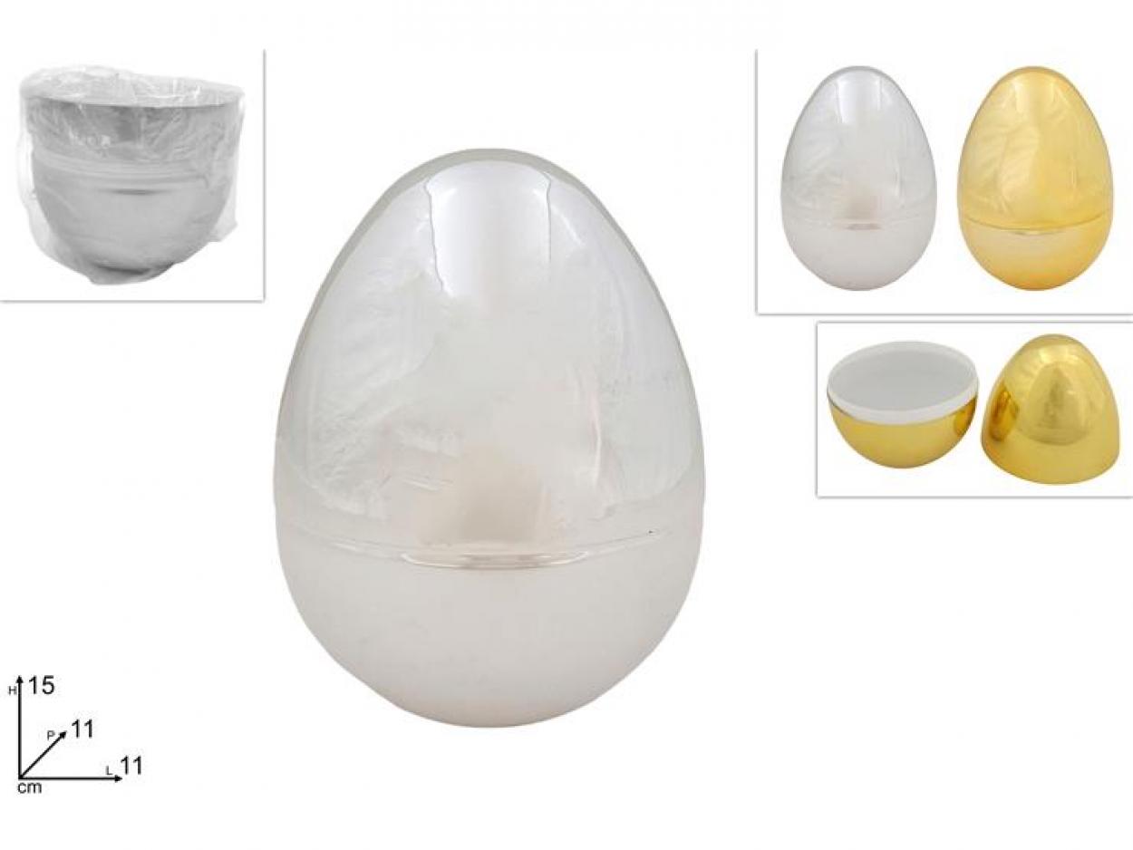 UOVA PLASTICA 15cm LUCIDO 333649 40649