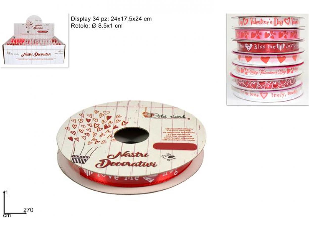 NASTRO SAN VALENTINO 1x270cm 228643 40649