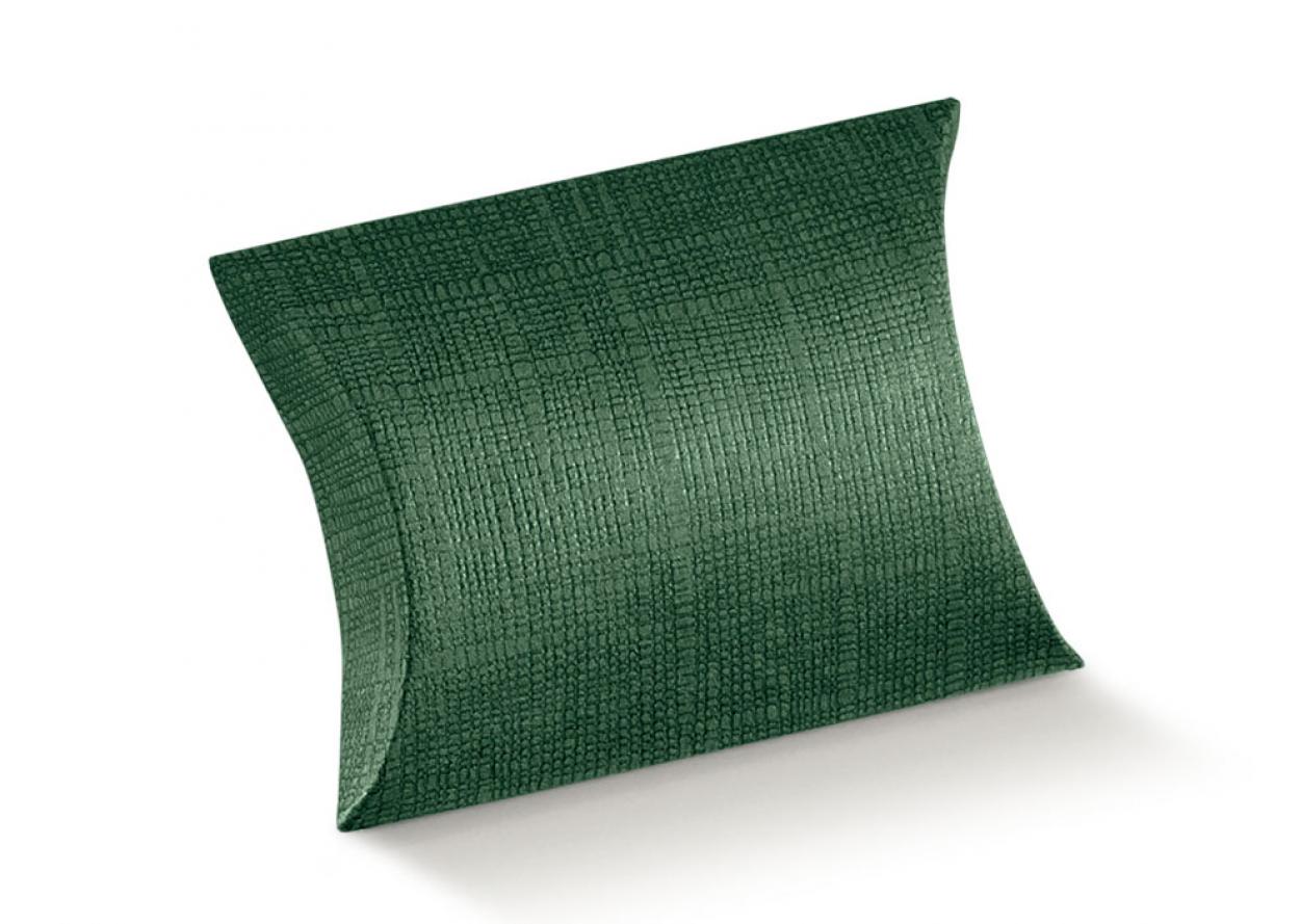 BUSTA 100X100X35 SETA VERDE 130505C 56065