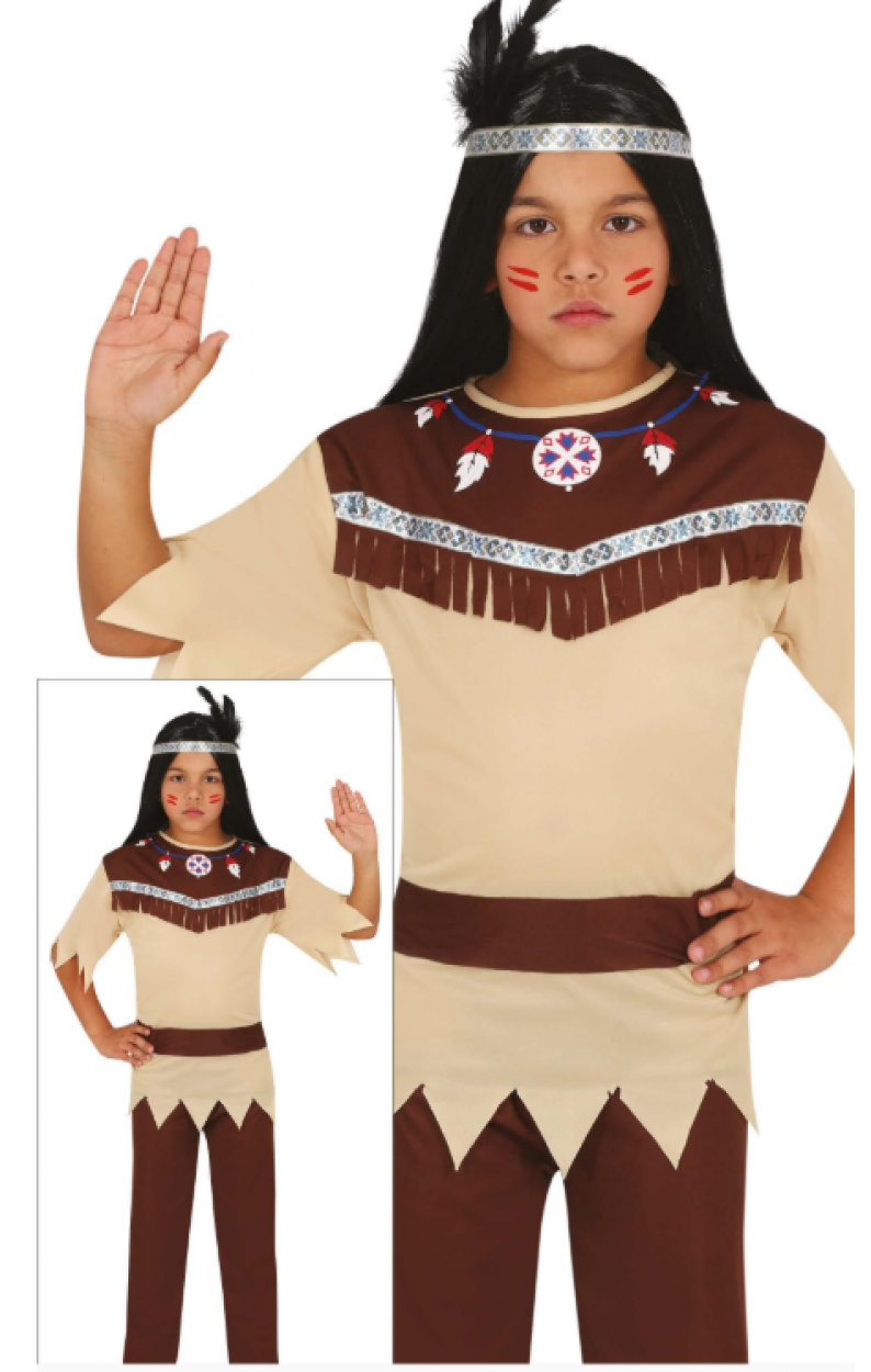 INDIANO CHEROKEE BAMBINO 10-12 ANNI 85674 52833