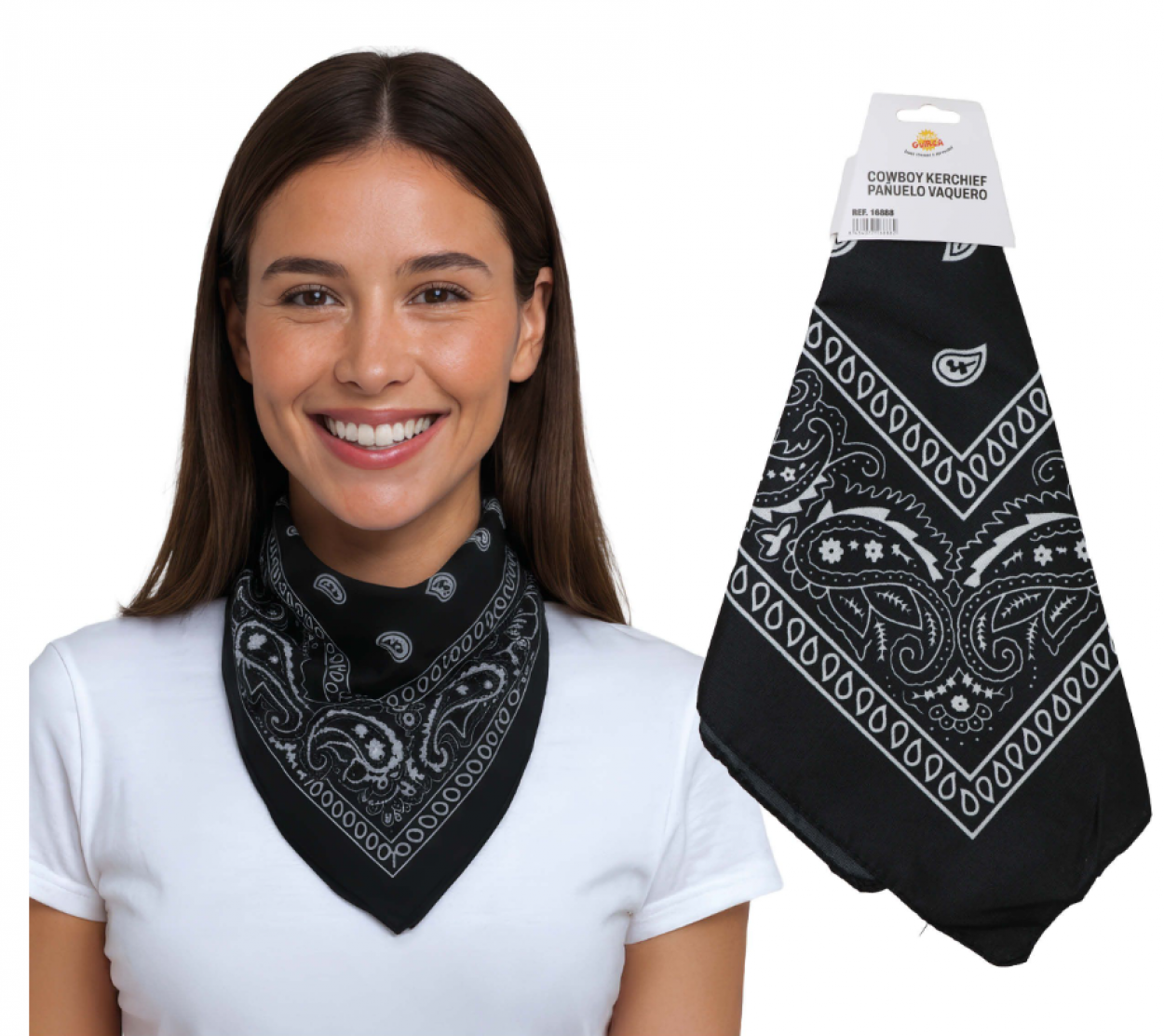 BANDANA NERA 16888 52833