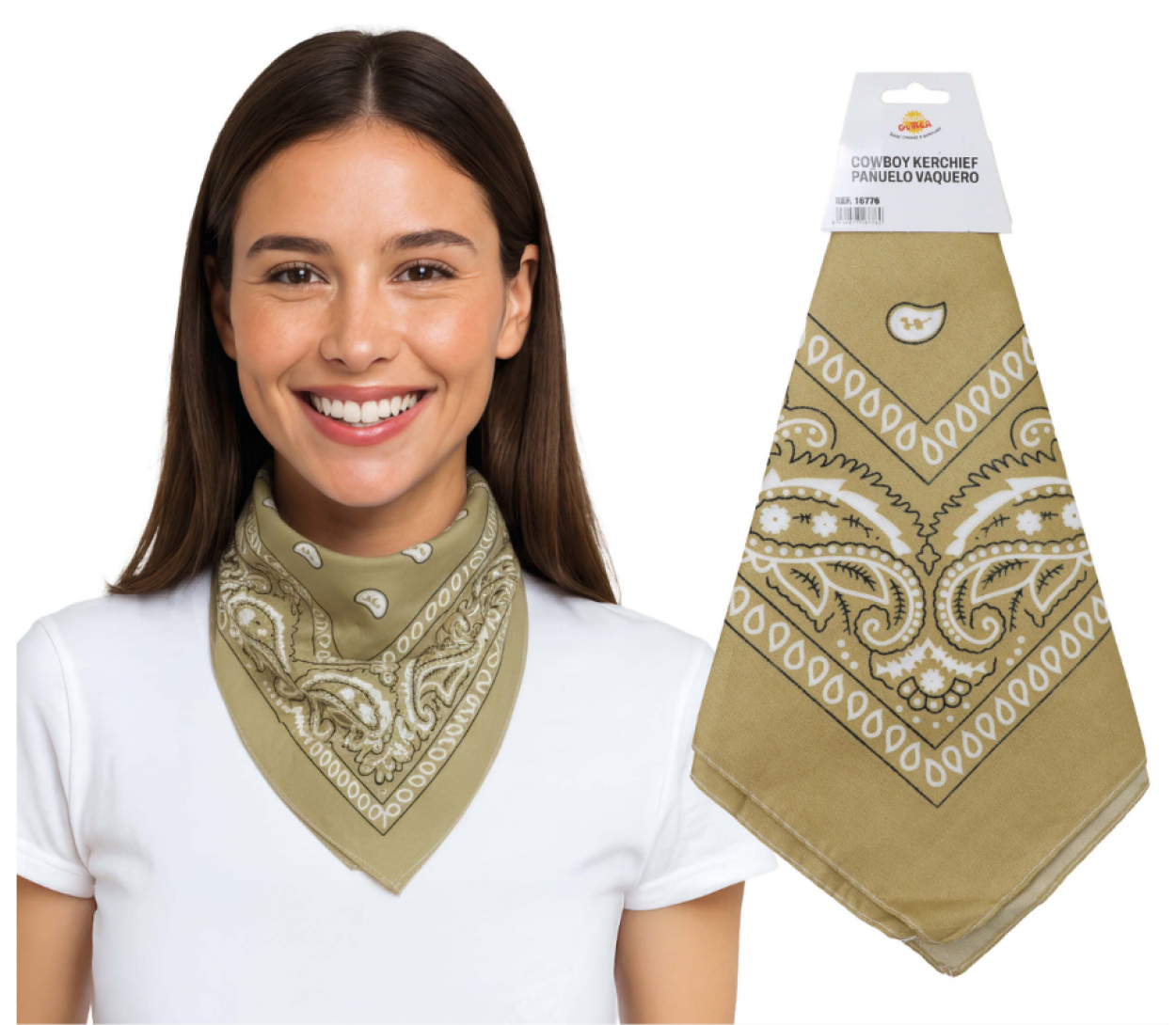 BANDANA/FOULARD BEIGE 16776 52833