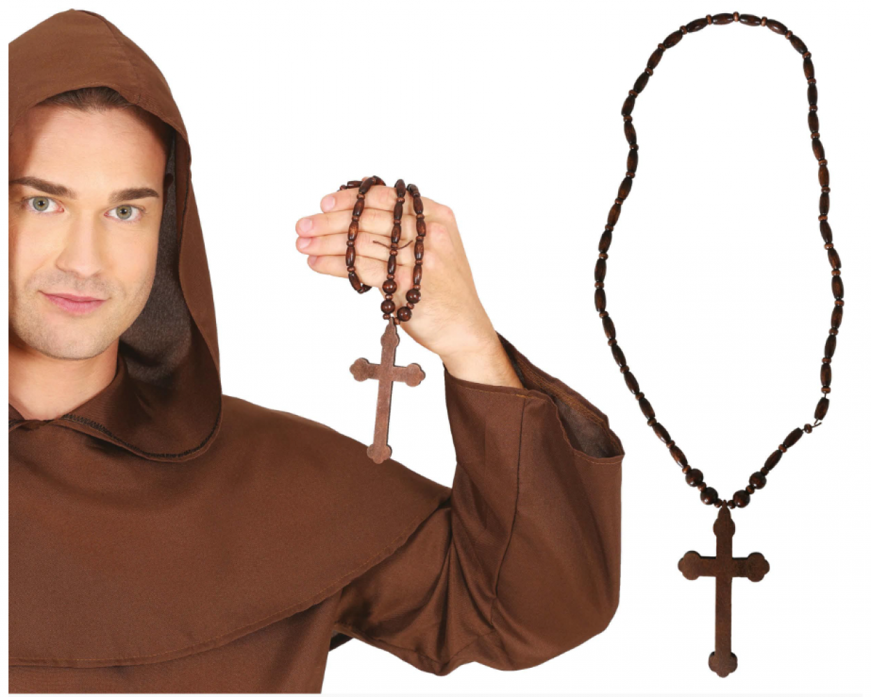 ROSARIO LEGNO 48cm 16713 52833