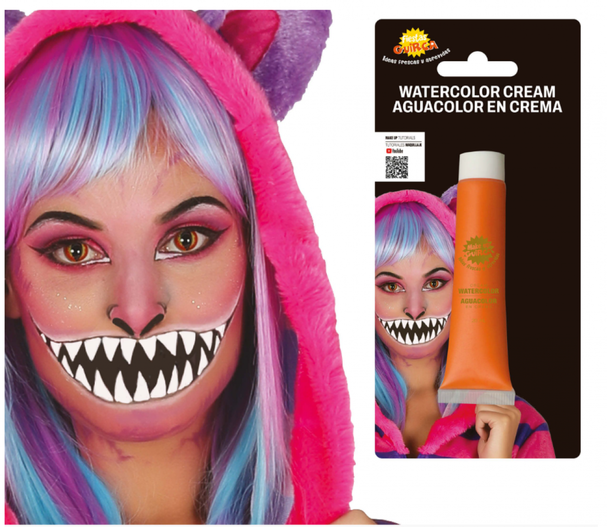 TUBO MAQUILLAJE AD ACQUA ARANCIO 20ml 15675 52833