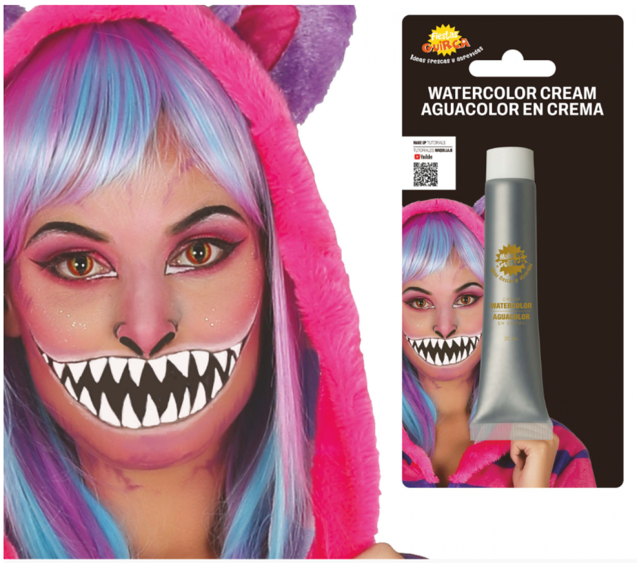 TUBO MAQUILLAJE AD ACQUA ARGENTO 20ml 15672 52833