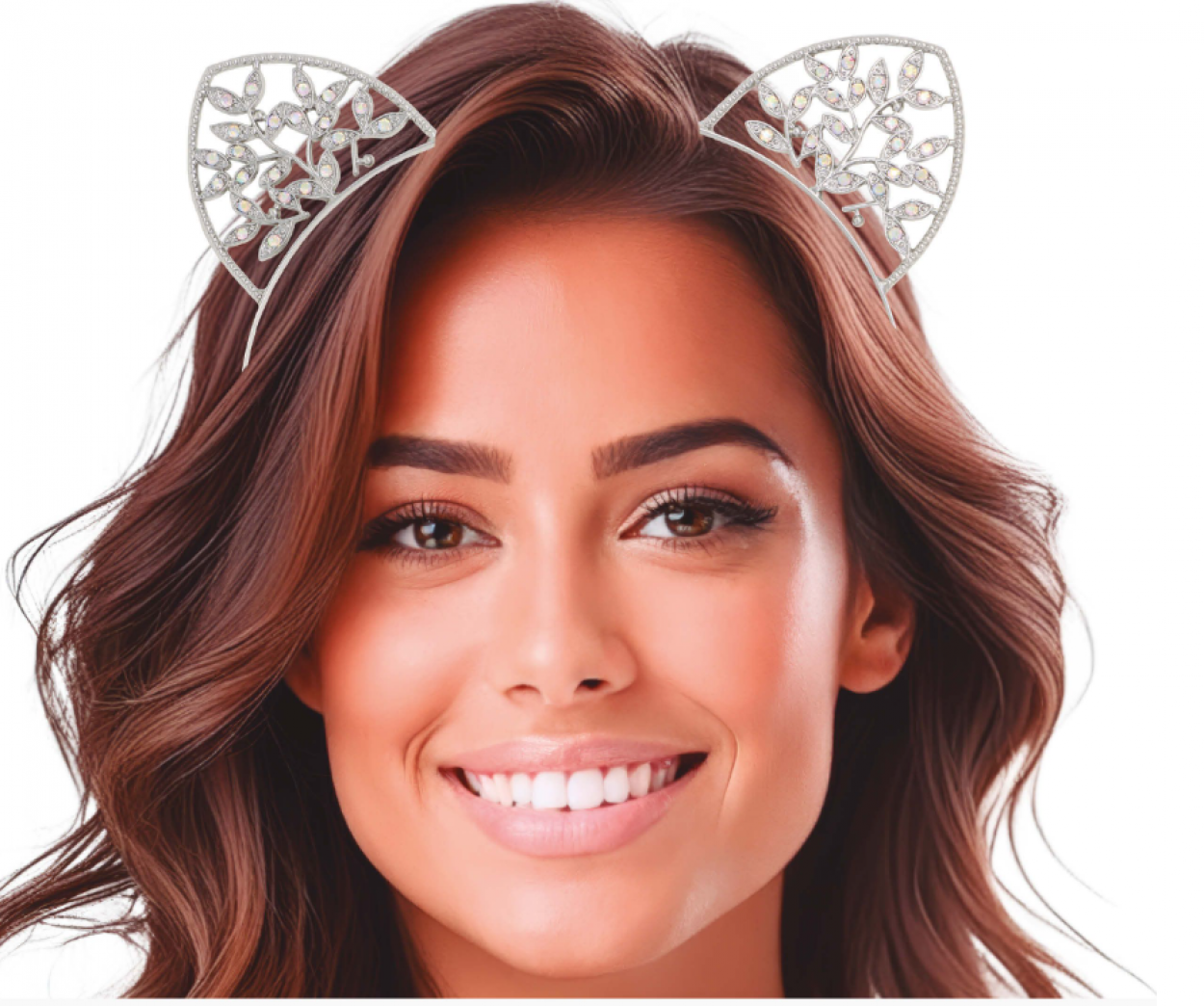 CERCHIETTO ORECCHIE GATTINA METALLO 13727 52833