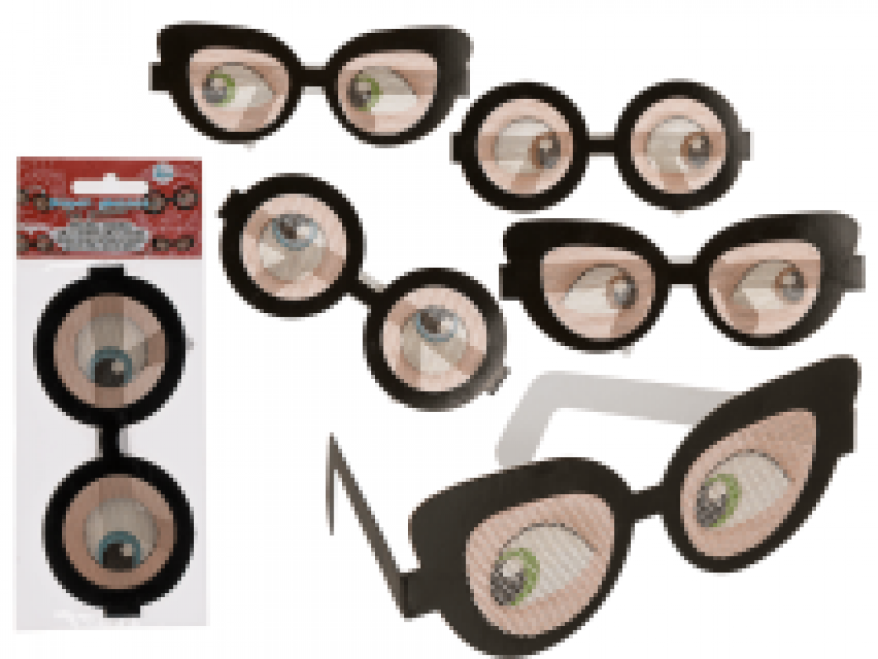 OCCHIALI CARTA SCHERZO 181111 7012 28297 41200