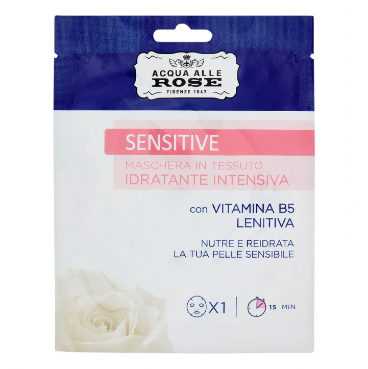 ACQUA ALLE ROSE SENSITIVE MASCHERA IN TESSUTO 034479 54724
