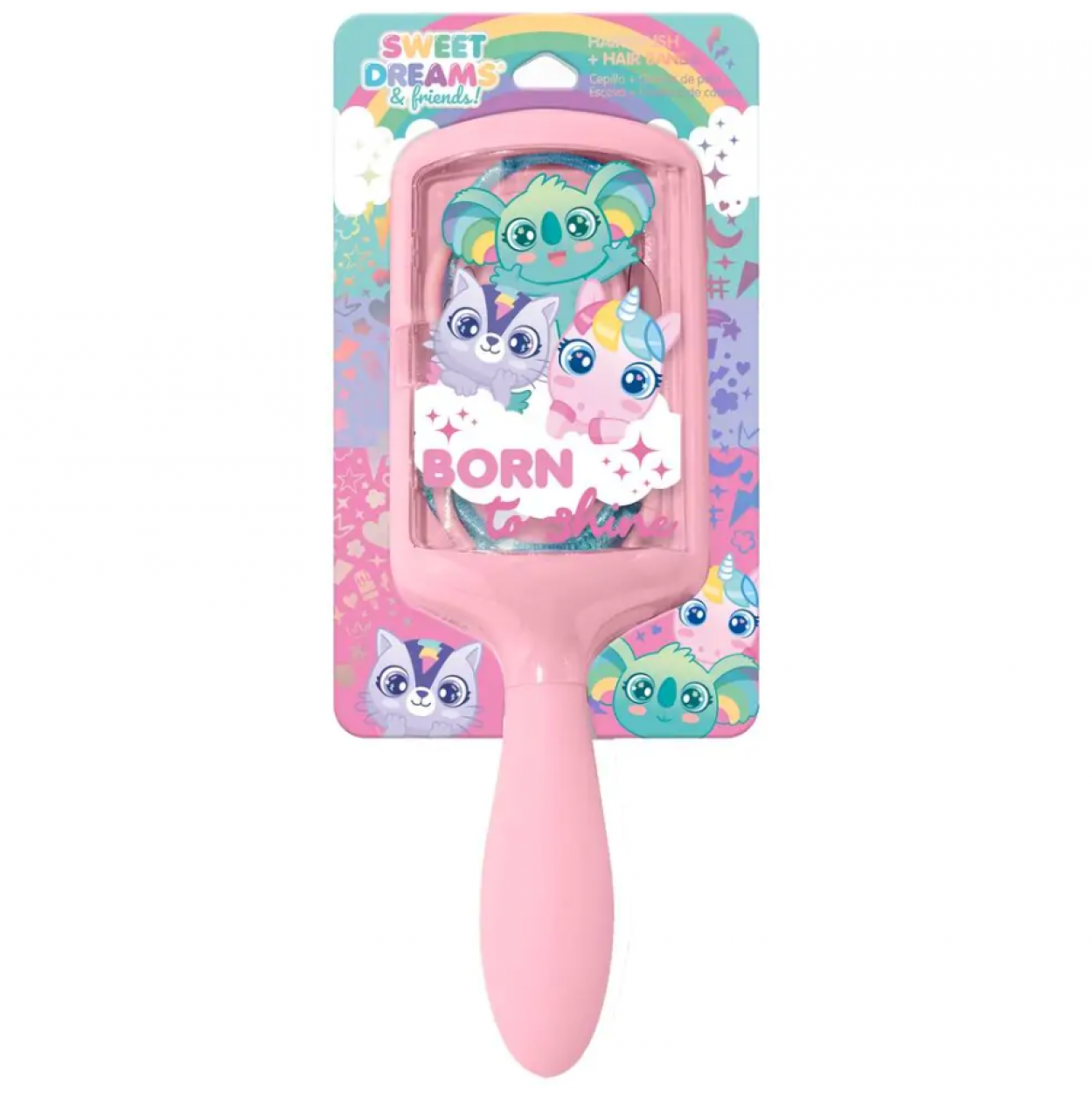 KL11678 CEPILLO DE PELO CON COMPLEMENTOS SWEET DREAMS & FRIENDS 40809