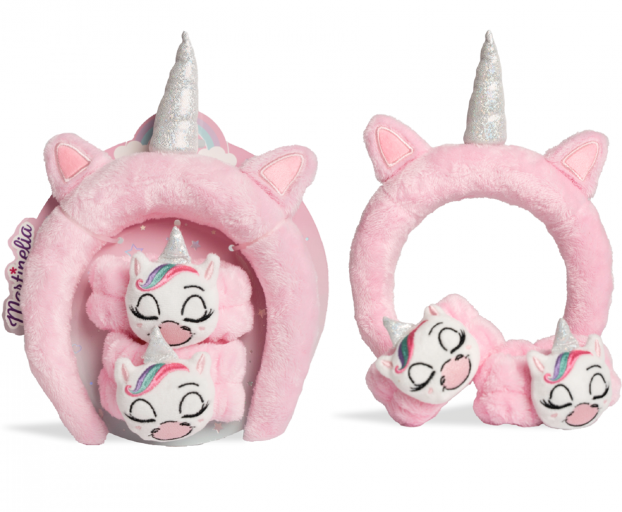 MARTINELIA PLUSH UNICORN HEADBAND 56040 52555