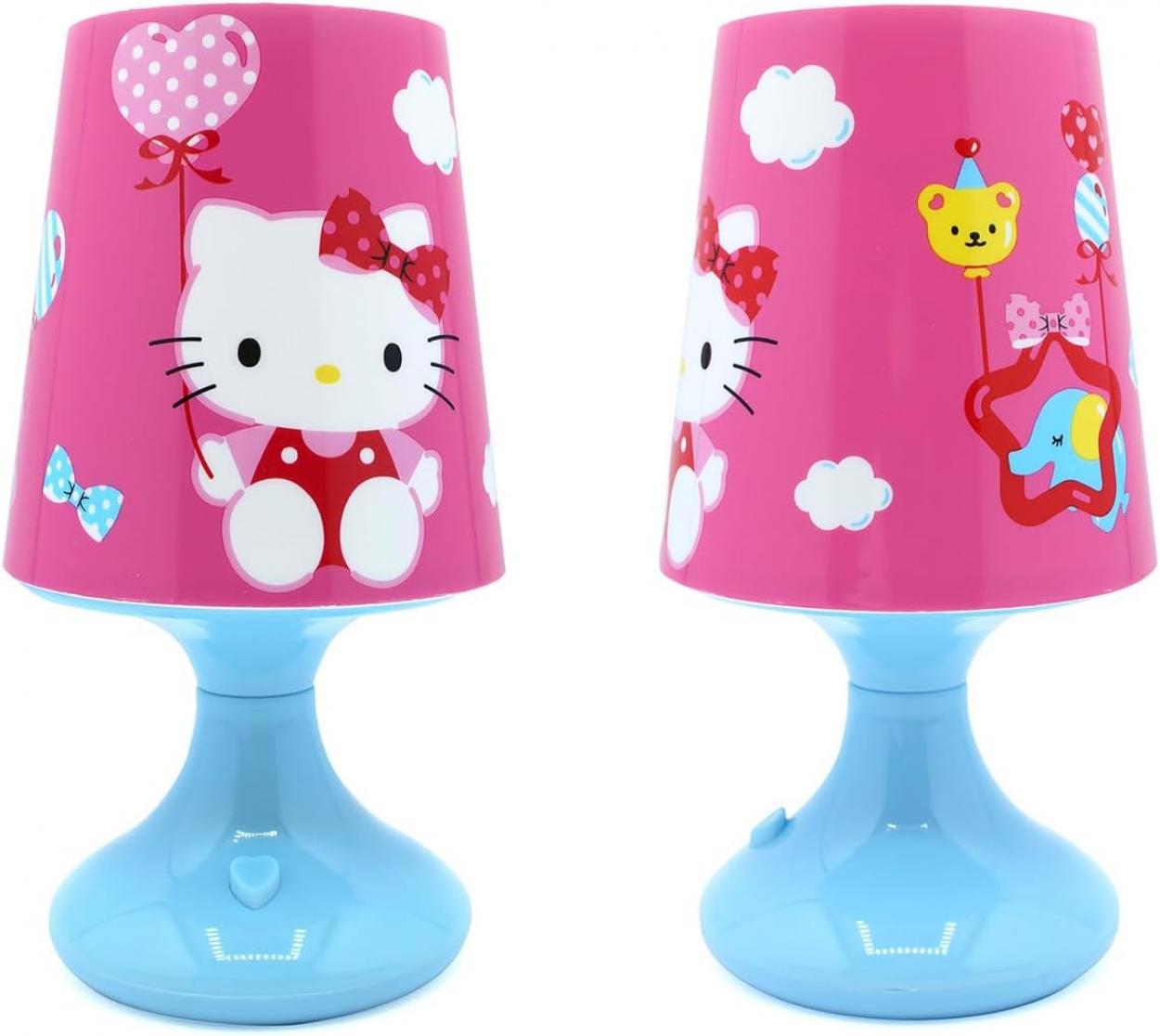 HELLO KITTY MINI LAMPADA LED FUNZIONA CON BATTERIA 10x10x19cm 20610 40668