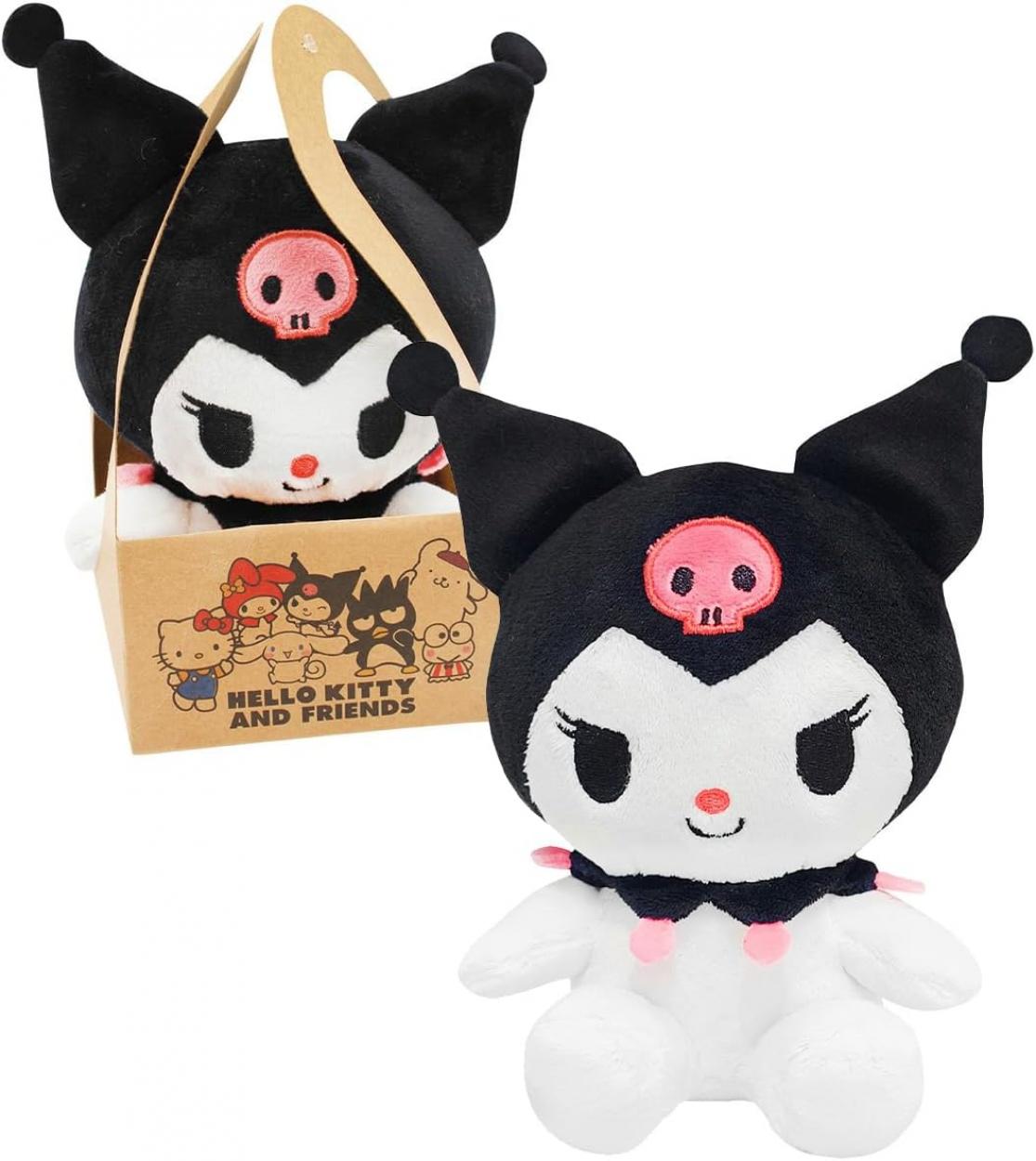 SANRIO KUROMI PELUCHE 14cm IN SACCHETTO DI CARTA 10x9x19cm 24067 40668