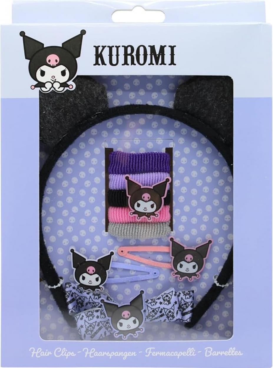 KUROMI SET DI GIOIELLI CON ORECCHIE KUROMI 24091 40668