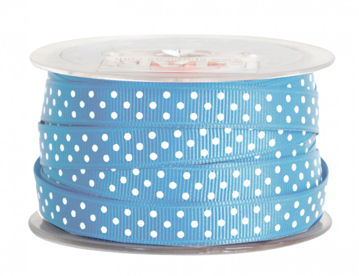 GROS GRAIN WITH DOTS 10mmx25m 1934 14 41277