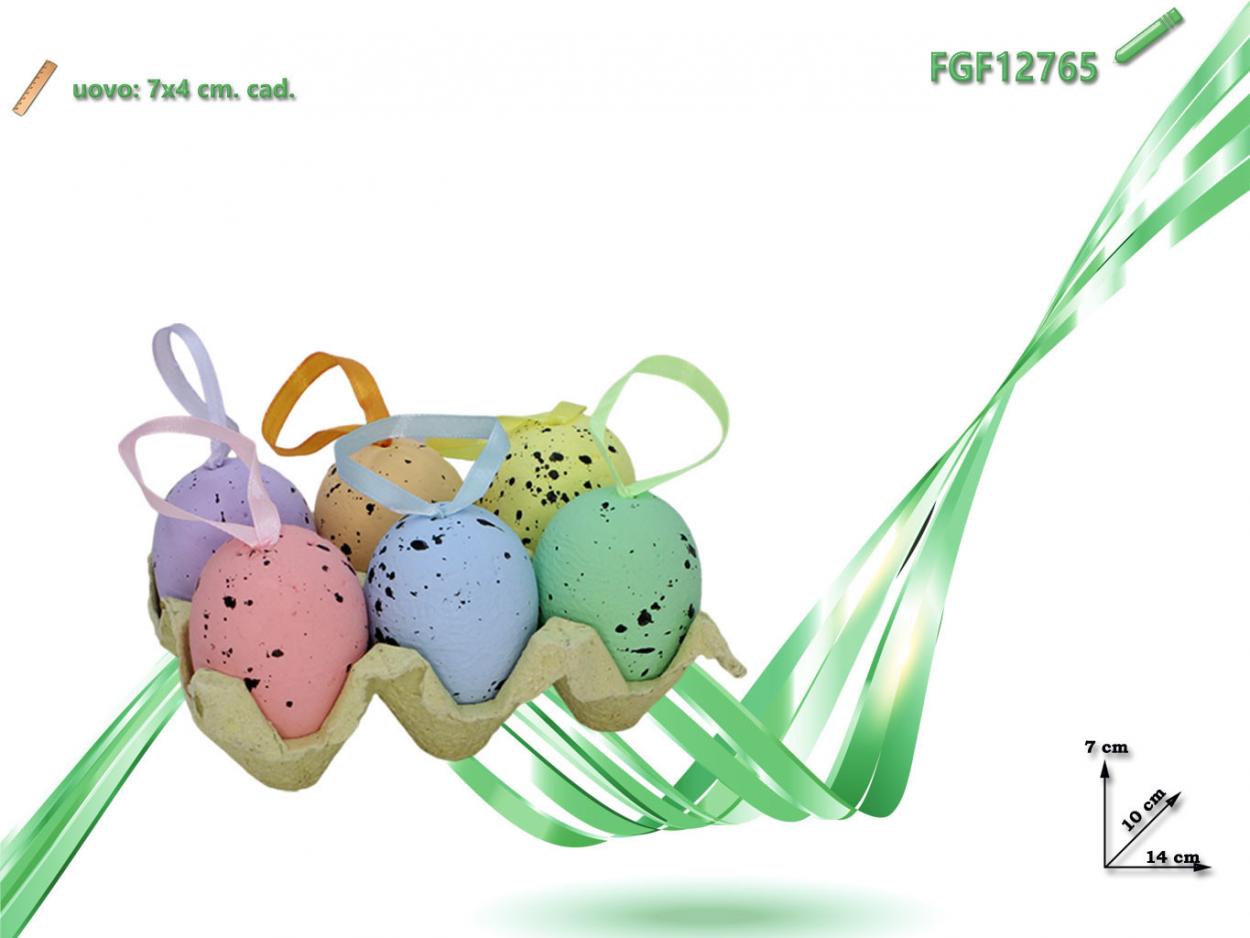 CONFEZIONE 6 UOVA CON CUSTODIA 012765 52548