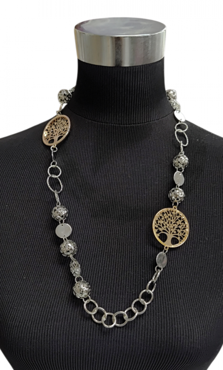 COLLANA 400 10 TRE COLORI 40576
