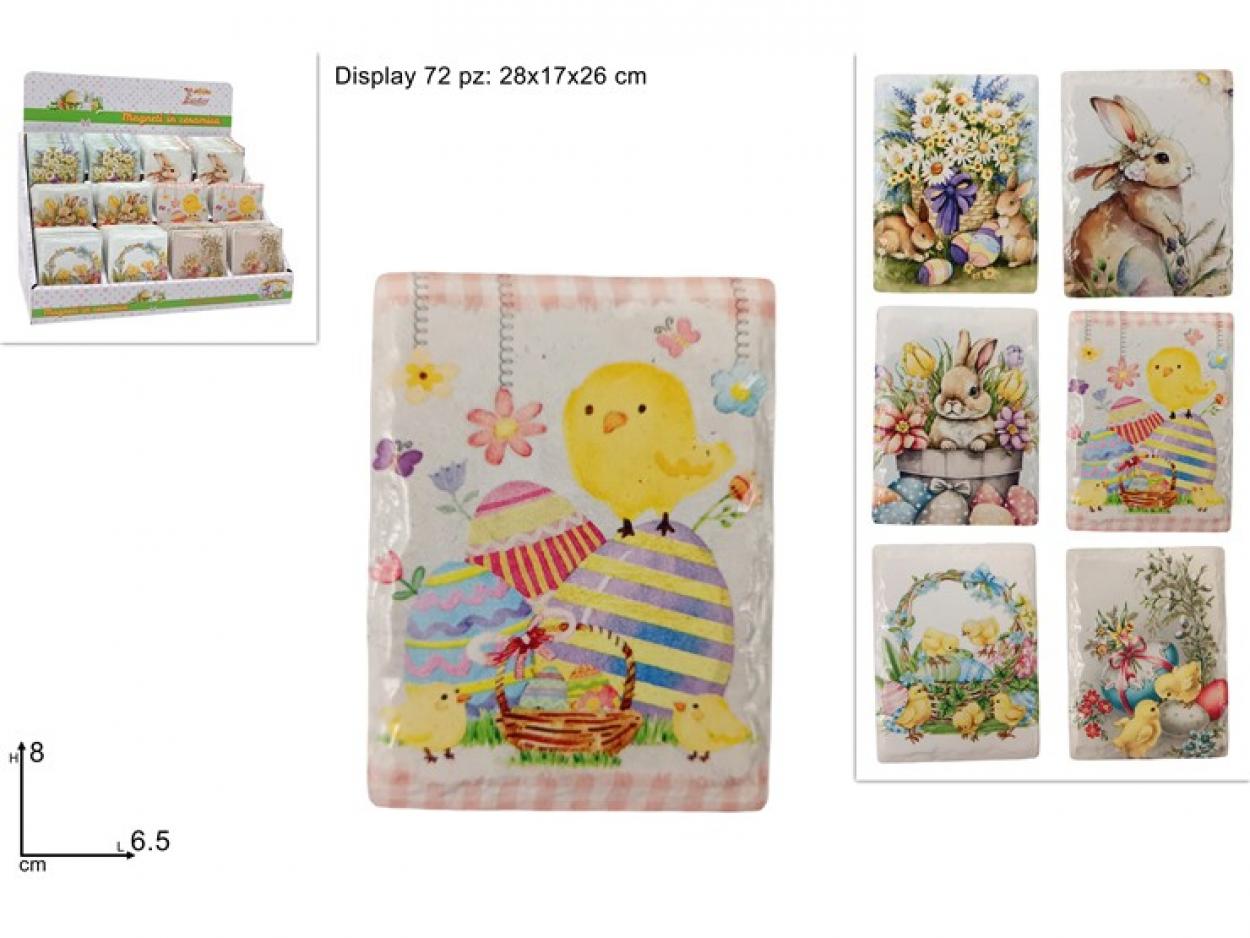 MAGNETE CERAMICA DECORI PASQUALI 335438 40649