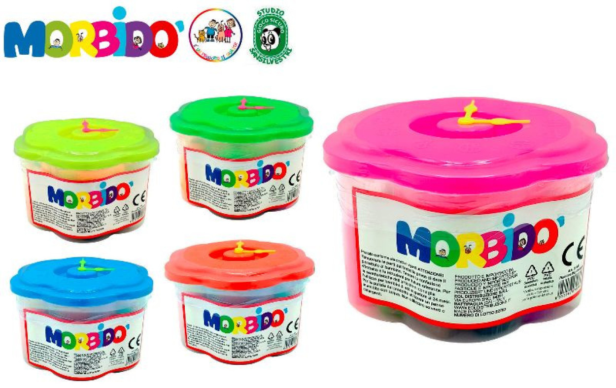 PLASTILINA OROLOGIO BIG 12x7cm 20pz 070866 40971