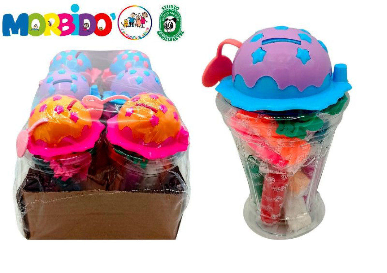 PLASTILINA TUTTEFORME GELAT. 17CM 12PZ+4F 078589 40971