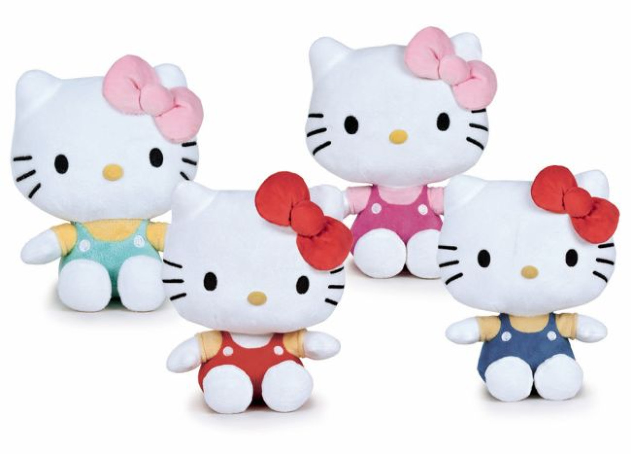 (MIS 3+) HELLO KITTY ICONICA PELUCHE 25cm 760016574 41115