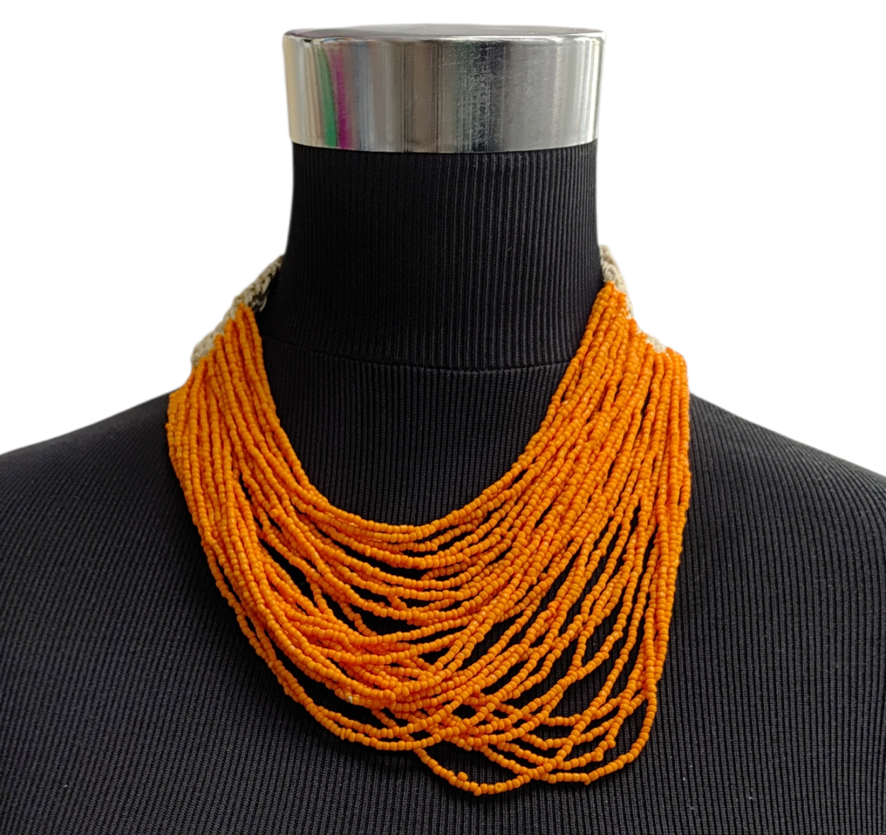 COLLANA FIL400 ARANCIONE 40576