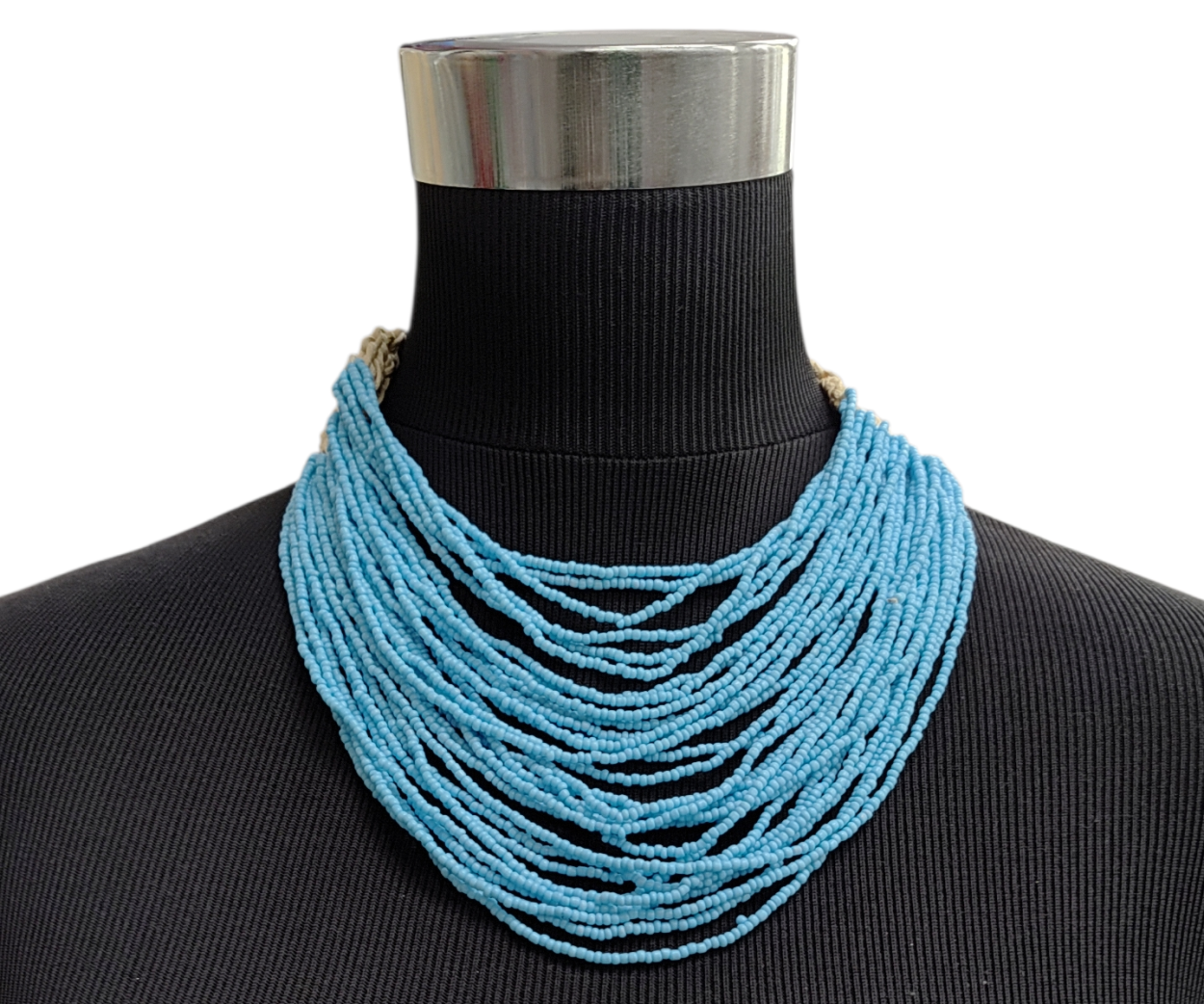 COLLANA FIL400 AZZURRO 40576