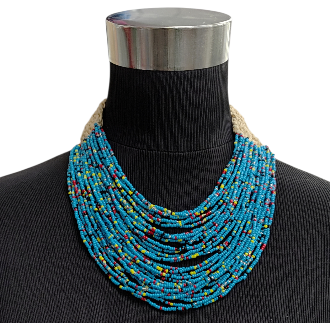 COLLANA FIL400 AZZURRO 40576