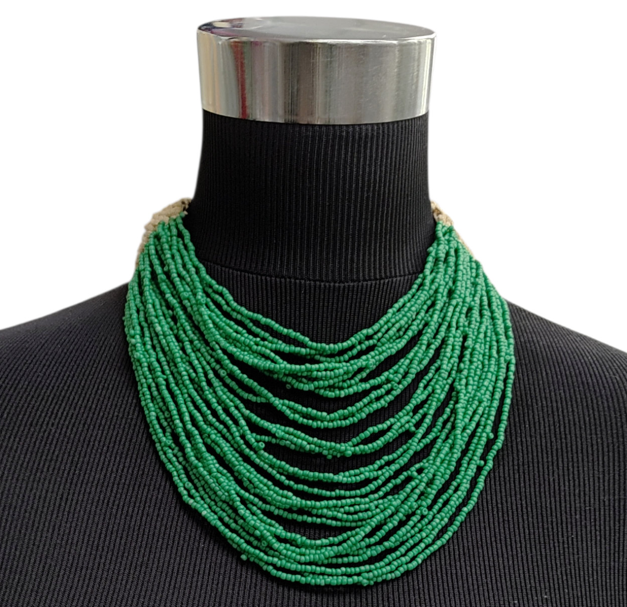 COLLANA FIL400 VERDE 40576