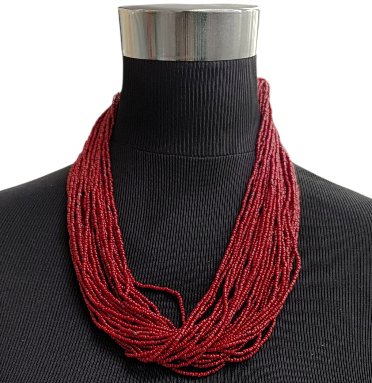 COLLANA FIL400 ROSSO 40576