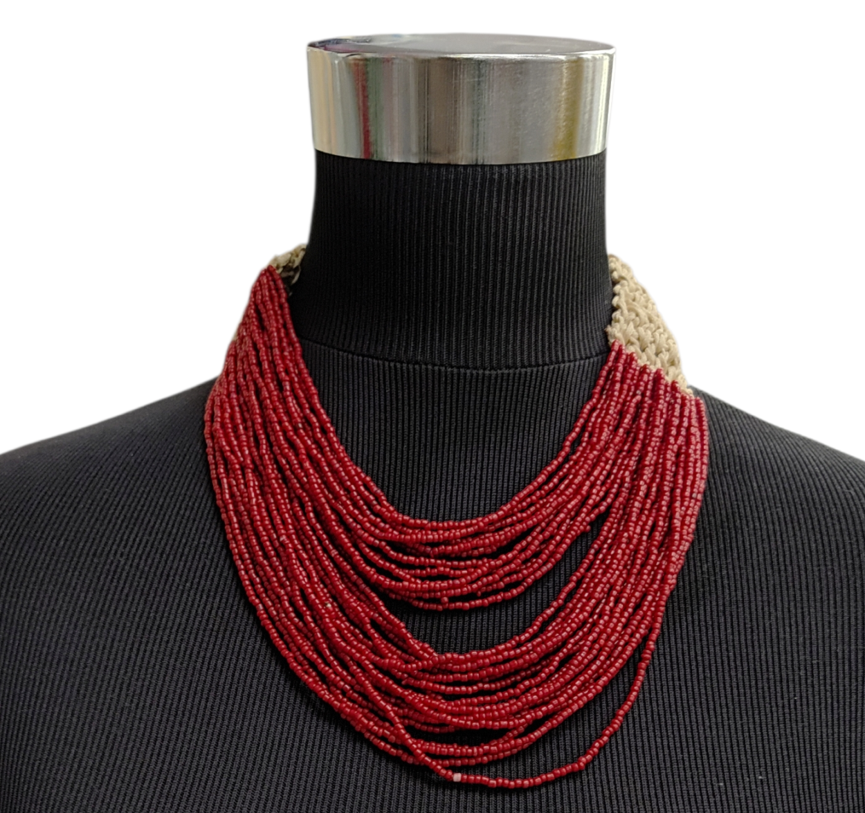 COLLANA FIL400 ROSSO 40576