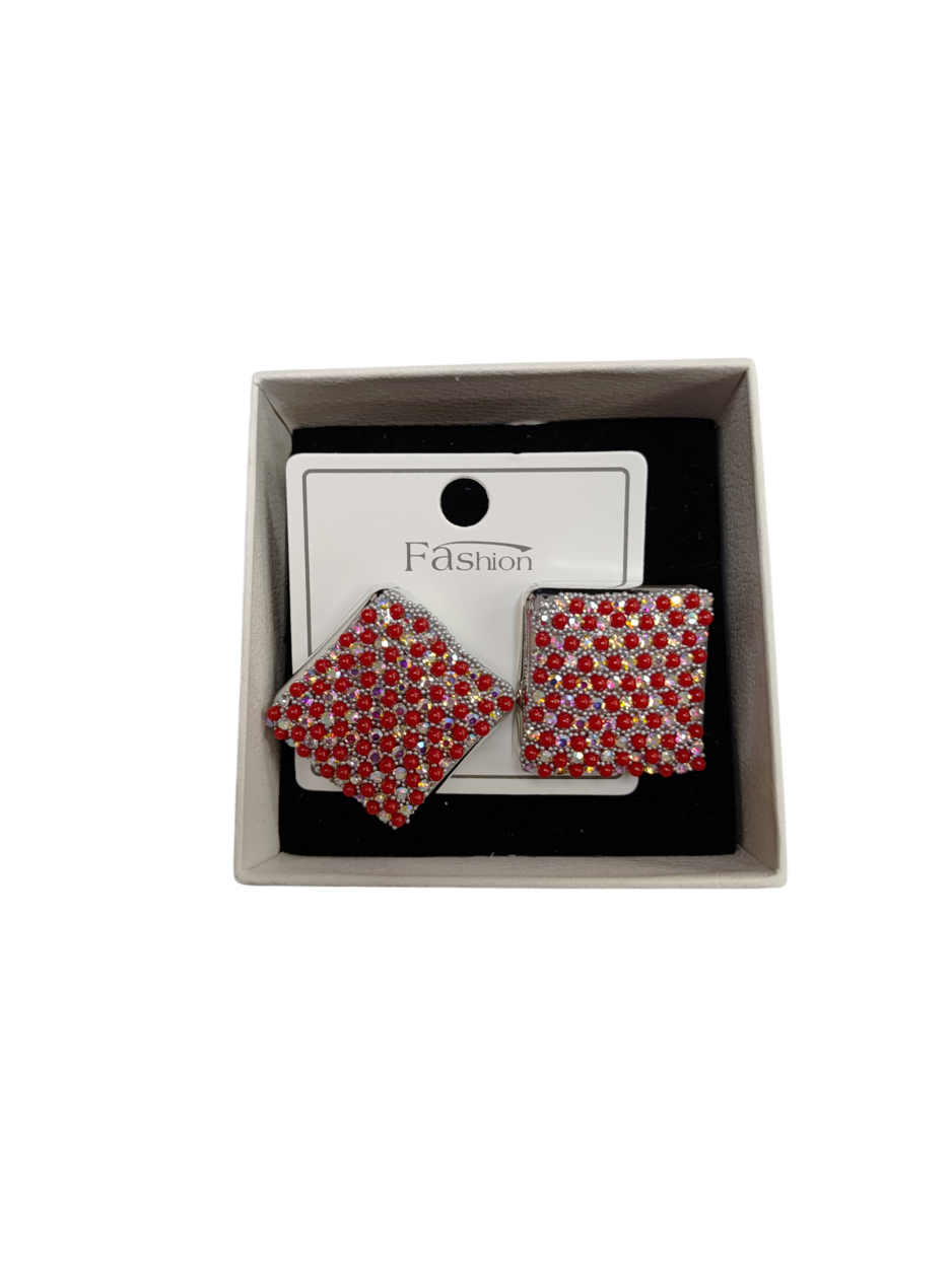 ORECCHINI CO086 1 ROSSO 40576