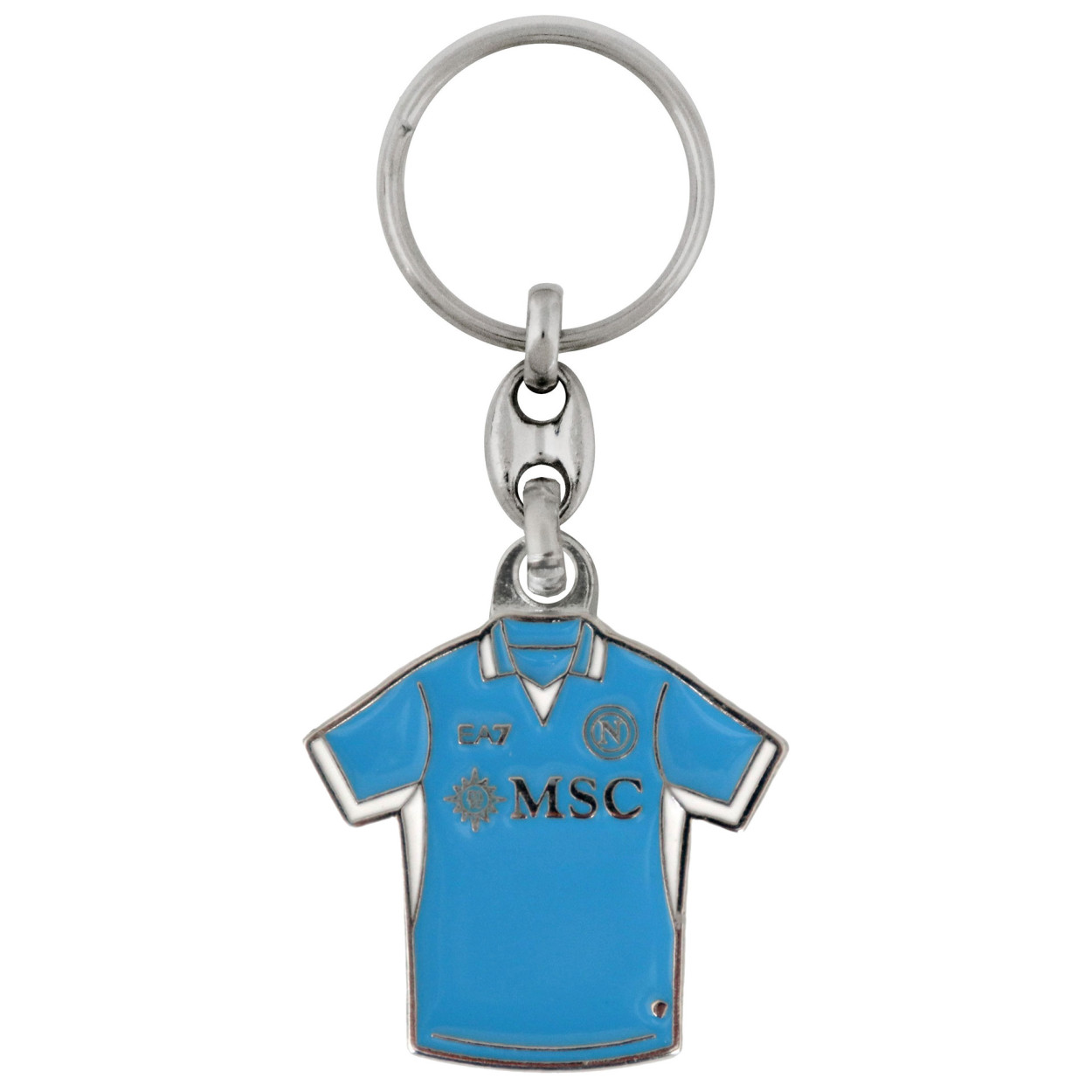 NA1113 PORTACHIAVI IN METALLO SMALTATO PRIMA MAGLIA NAPOLI 41426