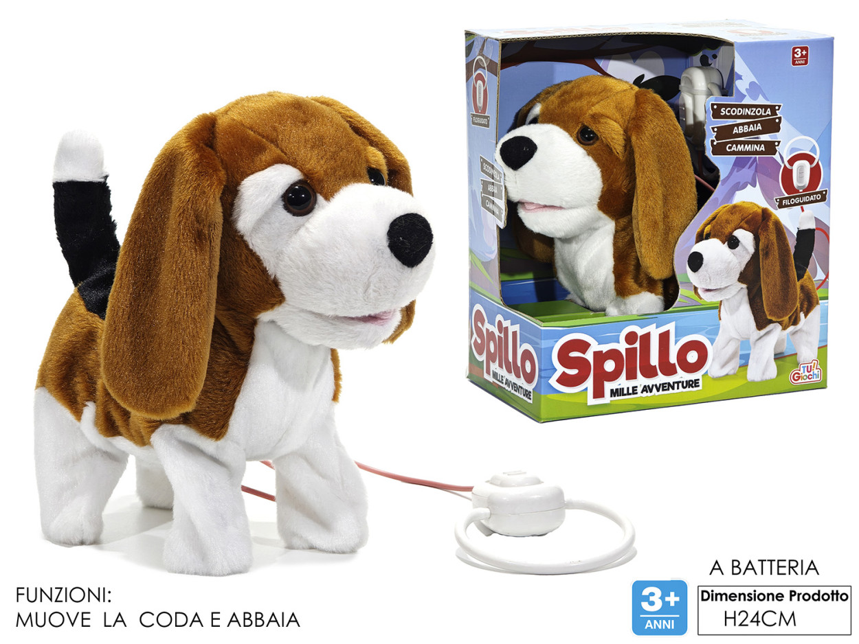 CANE FILOGUIDATO SPILLO B/O MOV/MUS 720529 40619