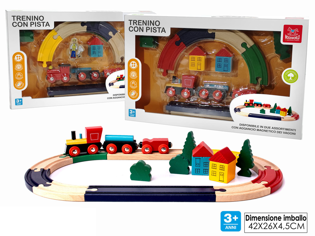 PISTA TRENINO LEGNO 721206 40619