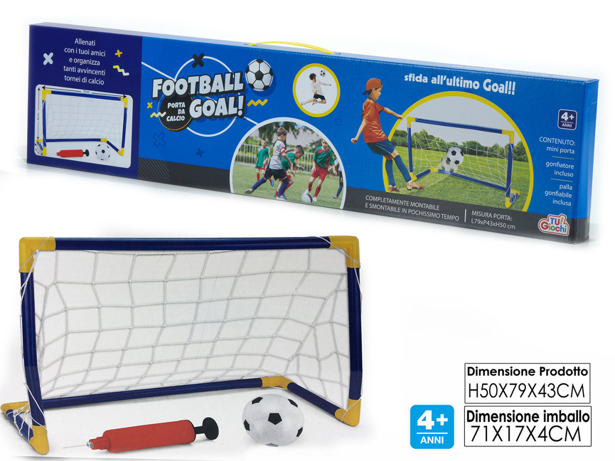 MINI GOAL PORTA CALCIO CON PALLONE 122047 40619