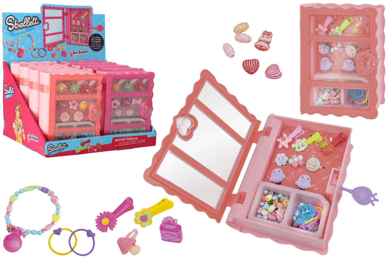 DIARIO SEGRETO PORTA GIOIELLI E ACCESSORI 8pz 42346 41185