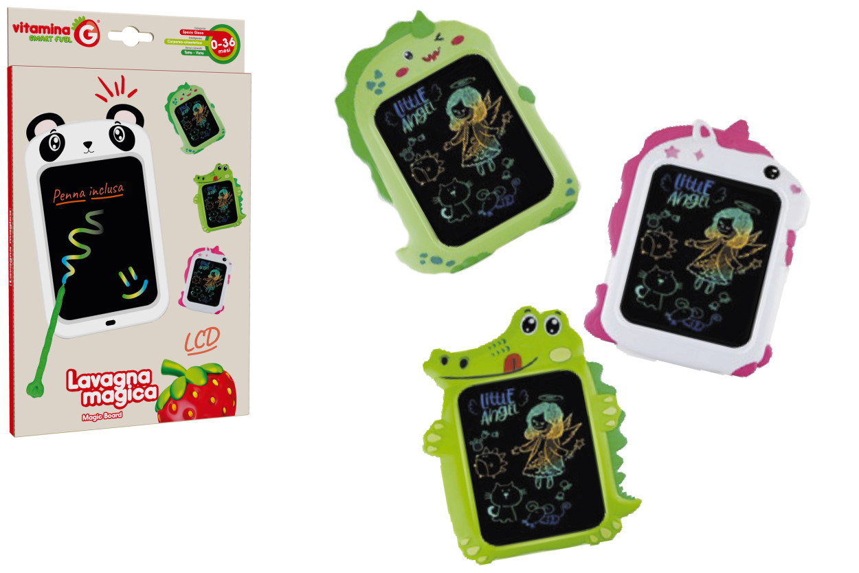 LAVAGNA ANIMALE LCD MULTICOLORE B/O 05650 41185