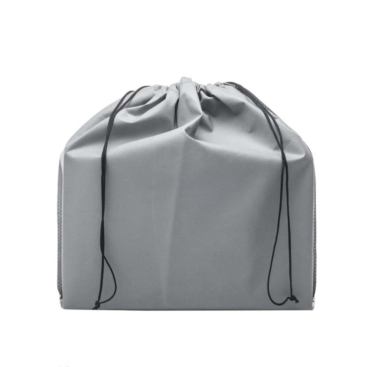 SAF435E SACCHETTI TNT CON LACCIO 65x55cm GRIGIO 10pz 40739