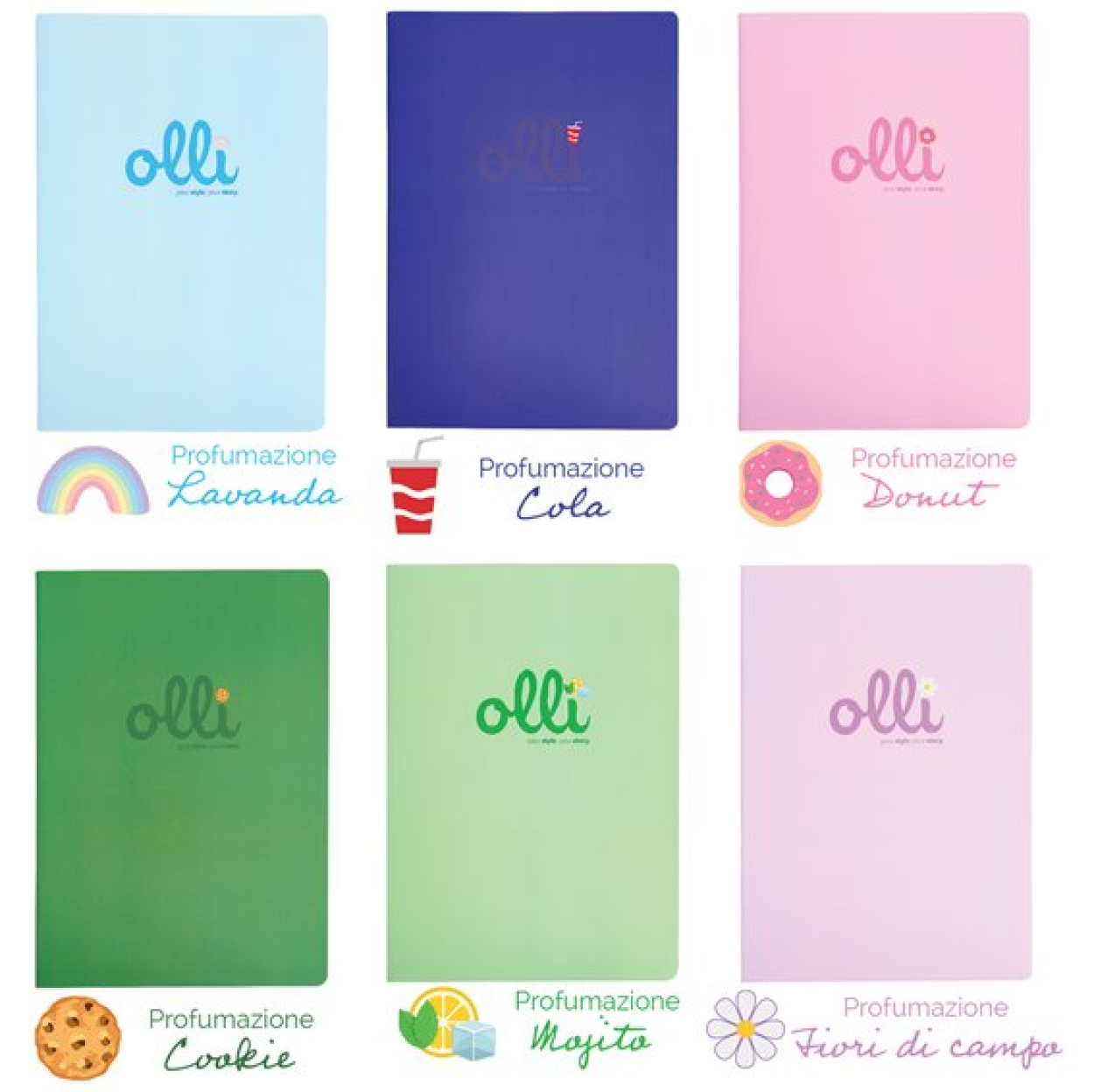 00222557 MAXI OLLI PROFUMATI 24+1 FF 100gr 5mm 53381